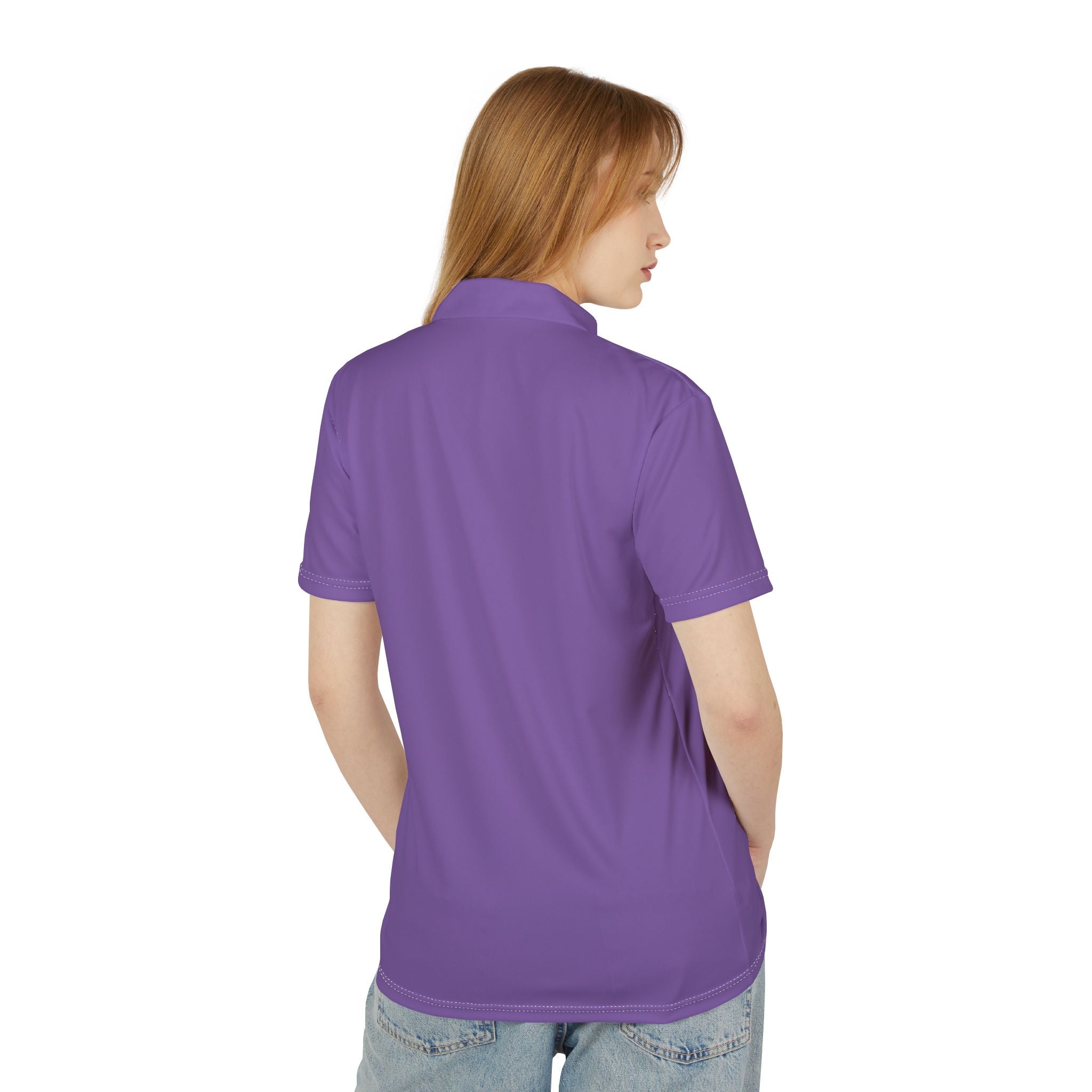 Classic Purple Polo Shirt — Men's/Women's Casual Golf & Work Polo