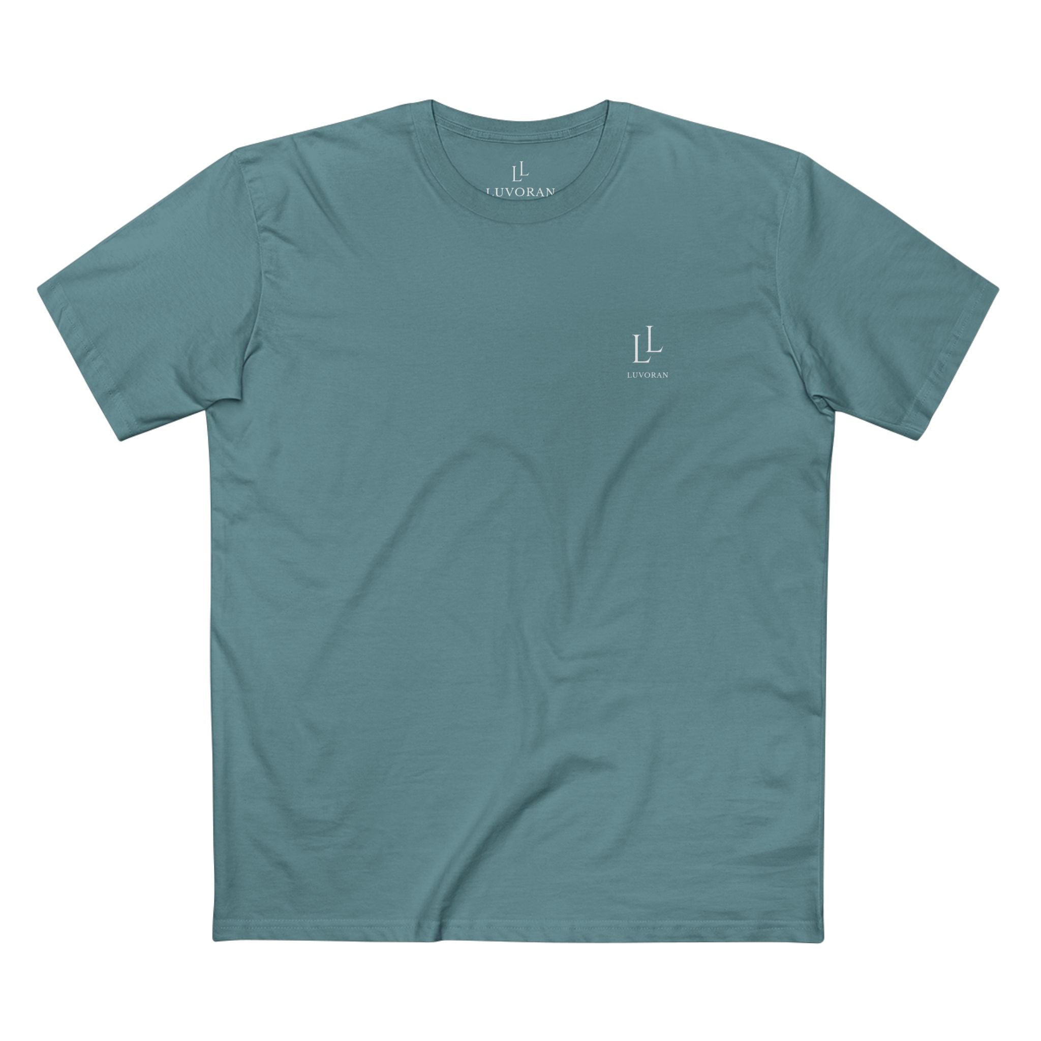 Classic Logo Tee — Minimal Chest Monogram T‑Shirt